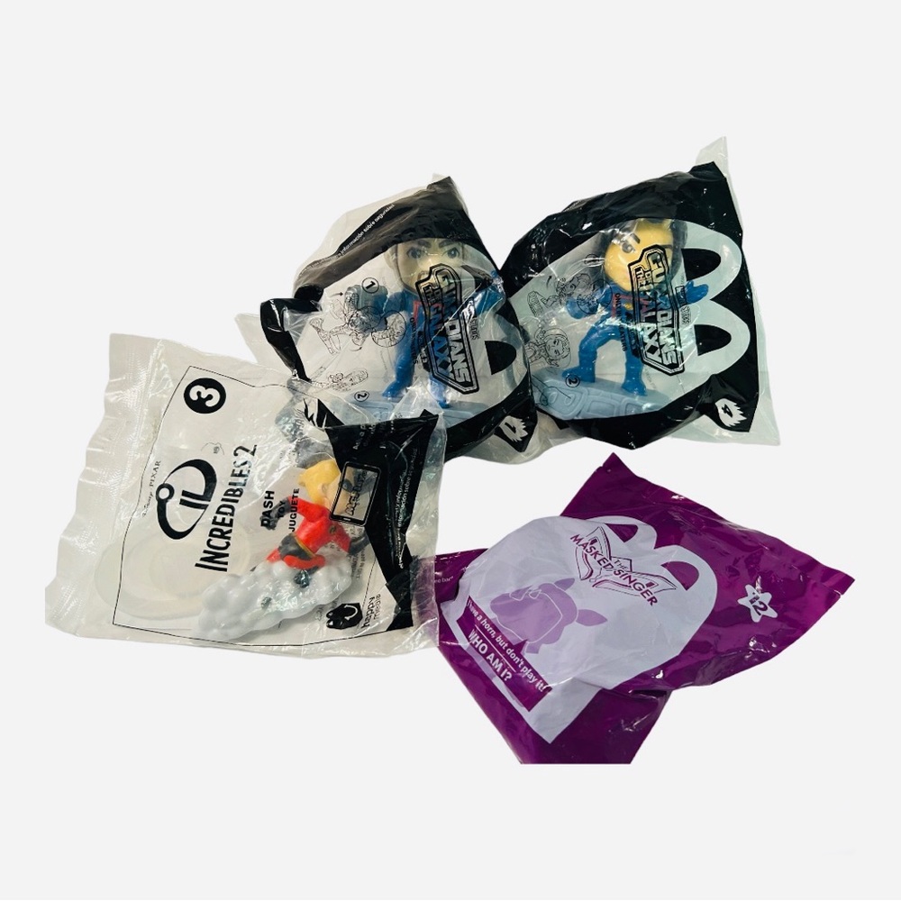 McDonald’s Toys Bundle 4 pcs